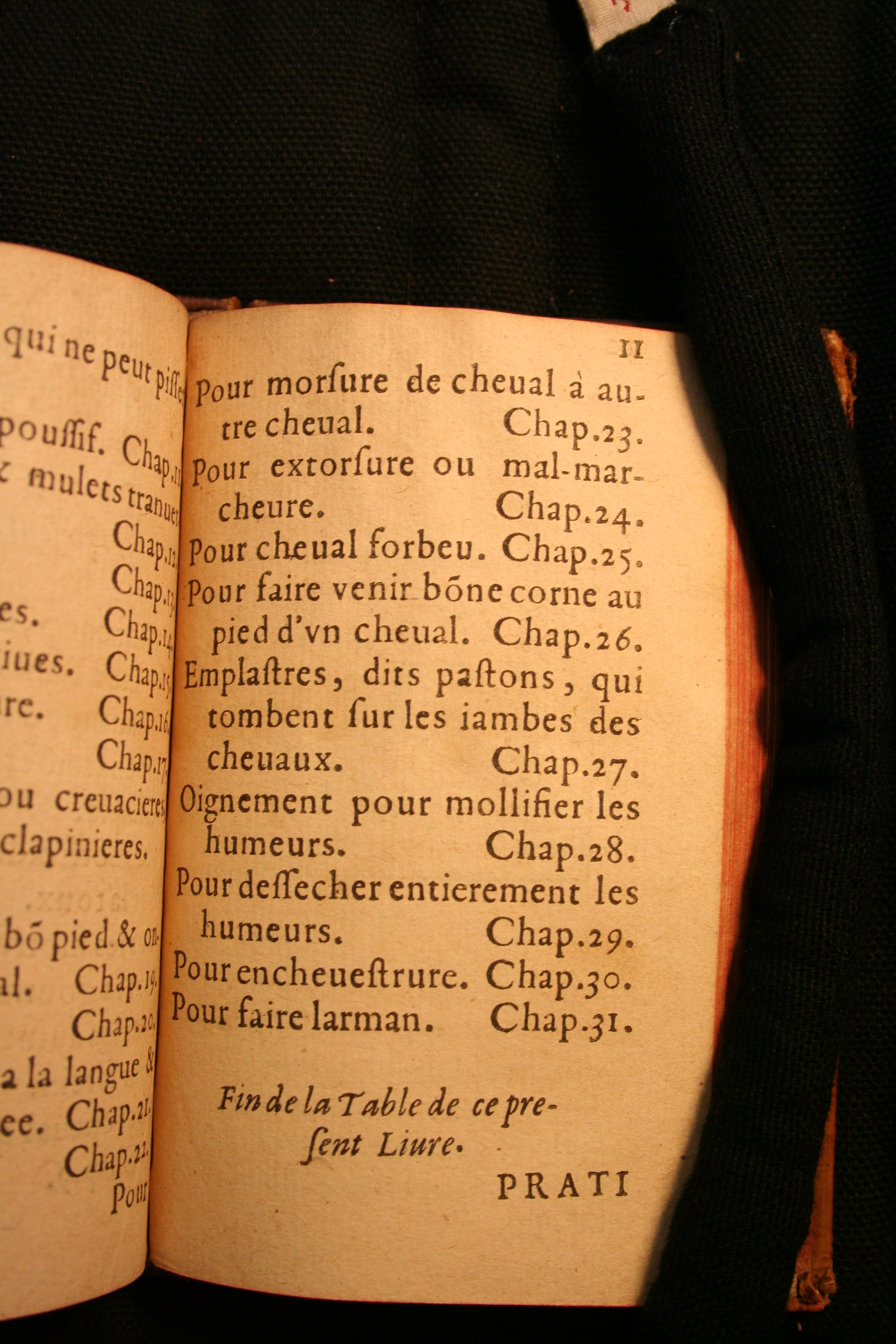 1591 - Pierre Chastaing et Benoît Rigaud - Trésor des bêtes chevalines - BM Bordeaux