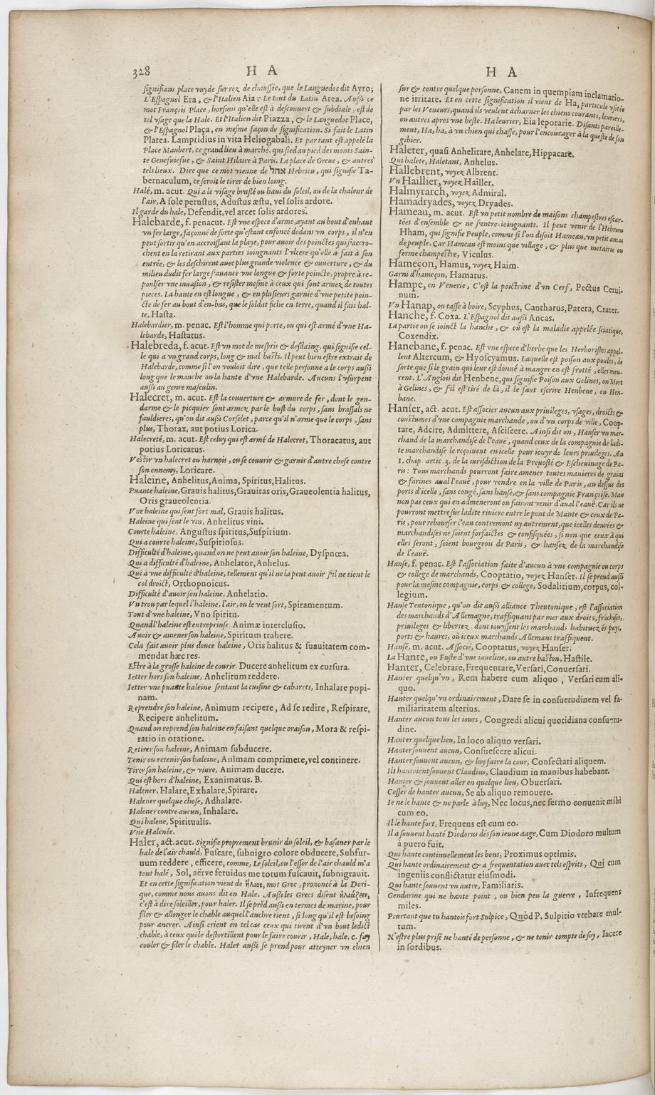 1606 - David Douceur - Trésor de la langue française - BnF