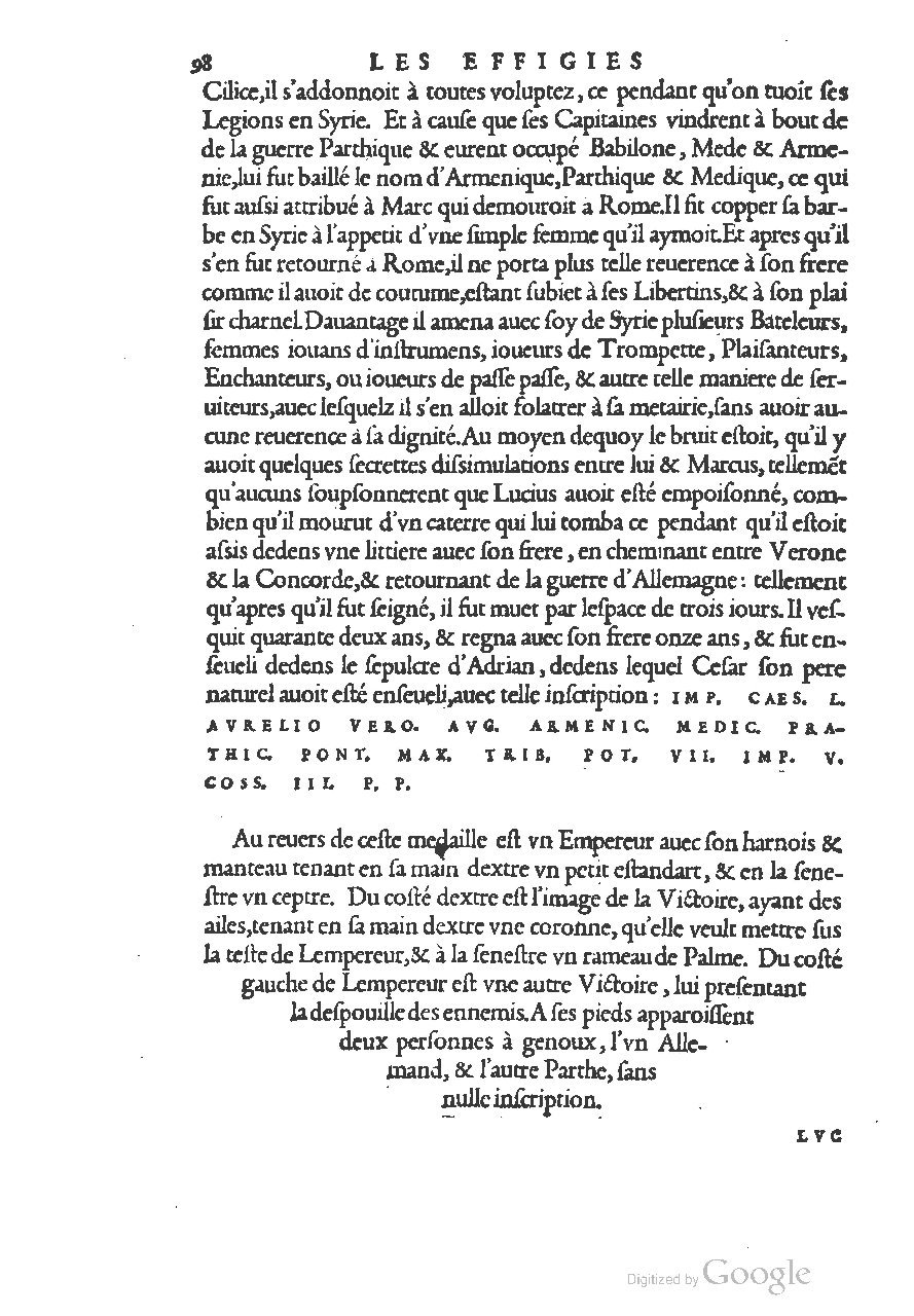 1553 - Jacopo Strada et Thomas Guérin - Épitome du Trésor des antiquités - UGent