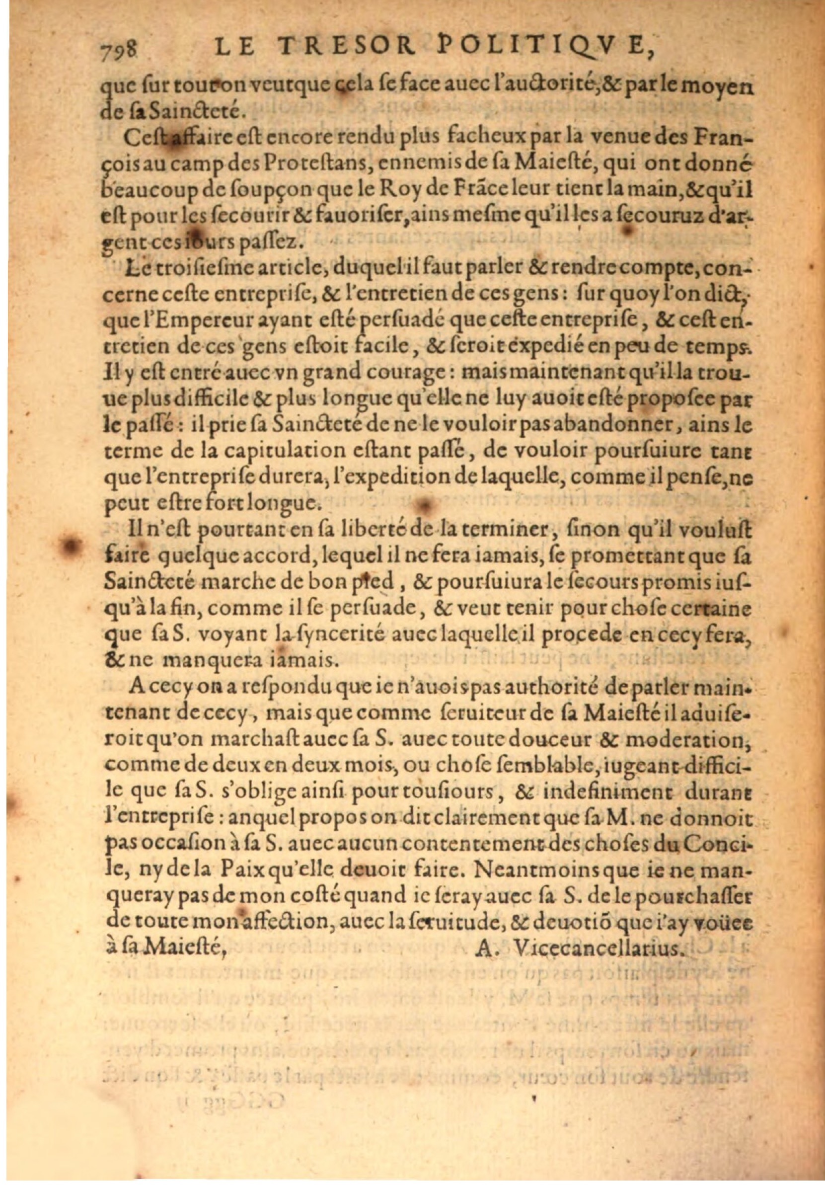1608 - Pierre Chevalier - Trésor politique - BSB Munich