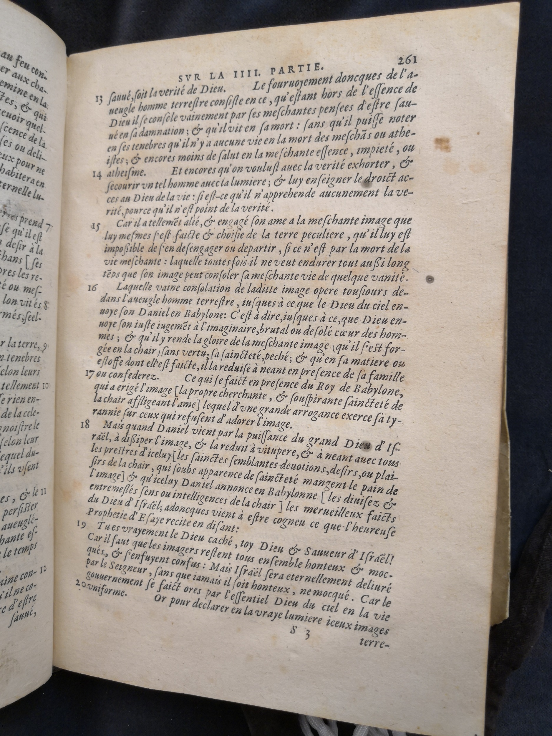 1581c. - Christophe Plantin - Le Livre des témoignages du Trésor caché au champ - Anvers Musée Plantin-Moretus