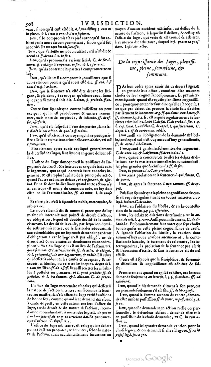 1629 - Veuve Nicolas Buon - Trésor du droit français (21754 T. 2) - BM Lyon 1629 - Veuve Nicolas Buon - Trésor du droit français (21754 T. 2) - BM Lyon
