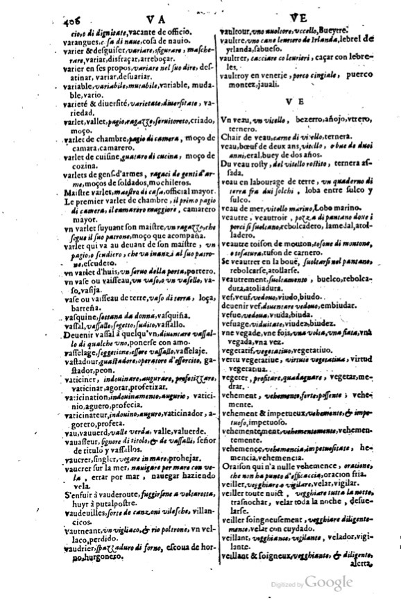 1617 - Samuel Crespin - Trésor des trois langues espagnole, française et italienne (3 parties) - Ohio