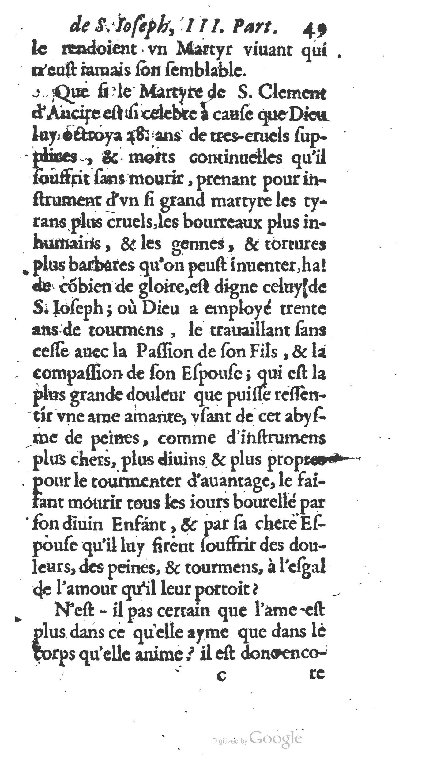 1654 - Antoine Jullieron - Trésor inestimable de Saint-Joseph - BM Lyon