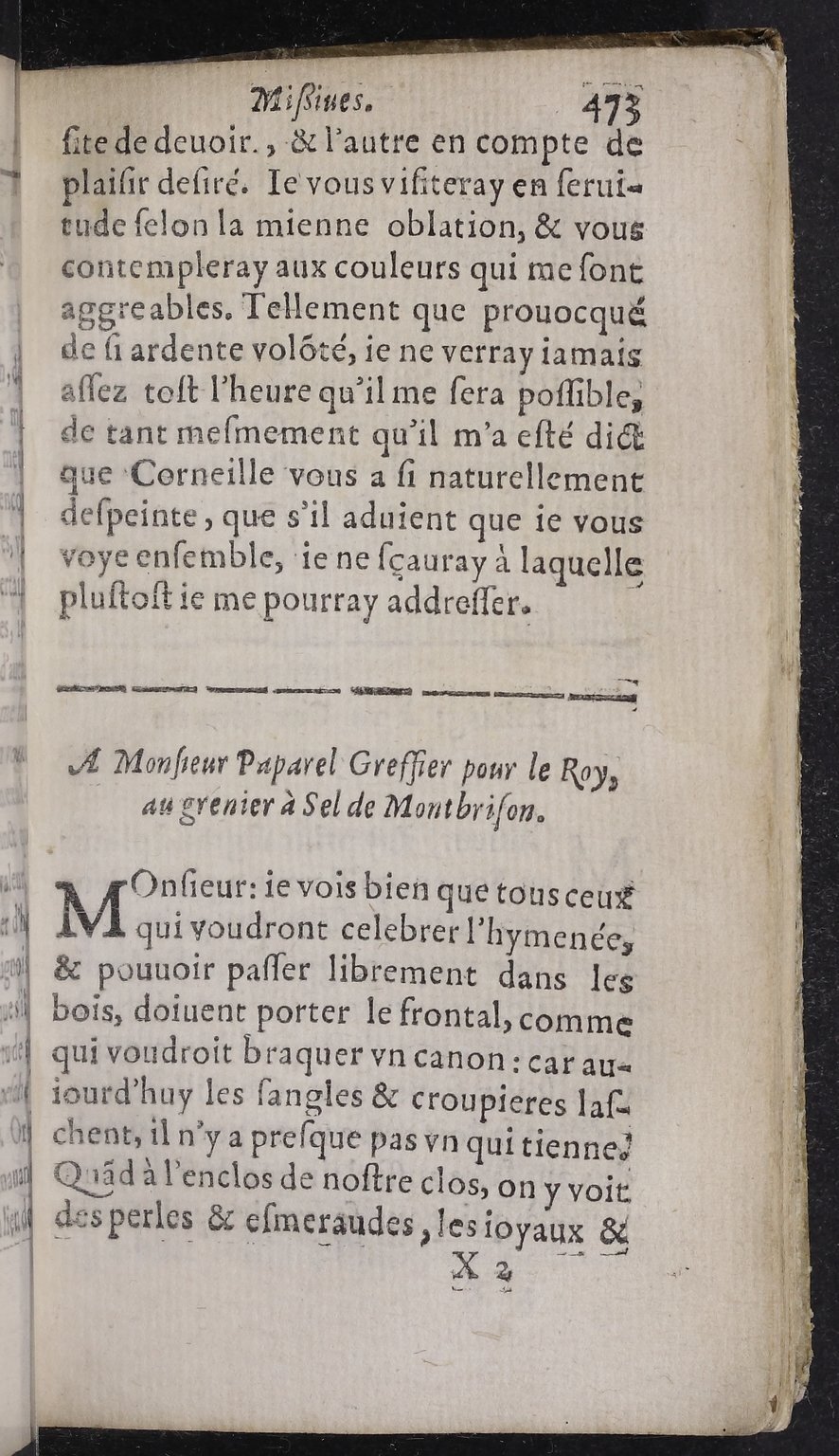 1624 - Jacques Cailloué - Secrétaire des secrétaires ou le Trésor de la plume française - BnF