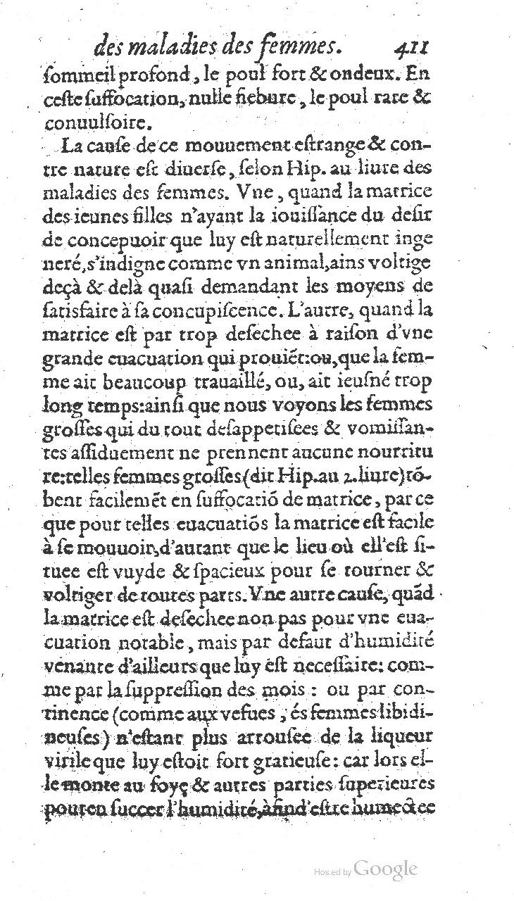 1585 - Jacques du Puis - Trésor des remèdes secrets pour les maladies des femmes - BnF