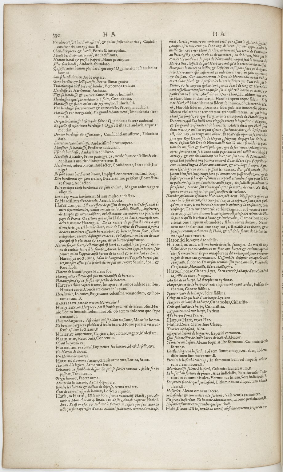 1606 - David Douceur - Trésor de la langue française - BnF