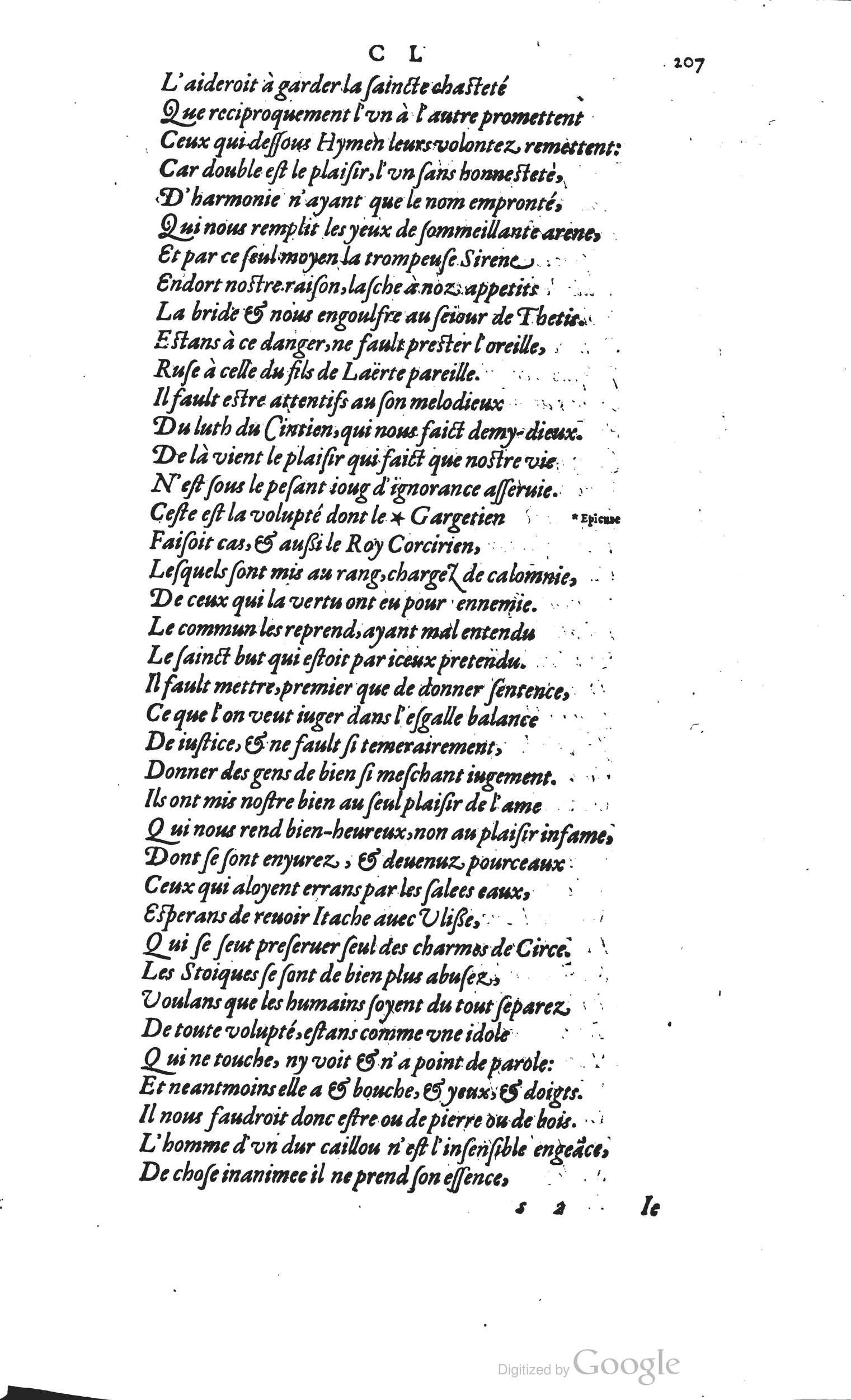 1585 - Barthélemy Honorat - Bibliothèques françaises - BSB Munich