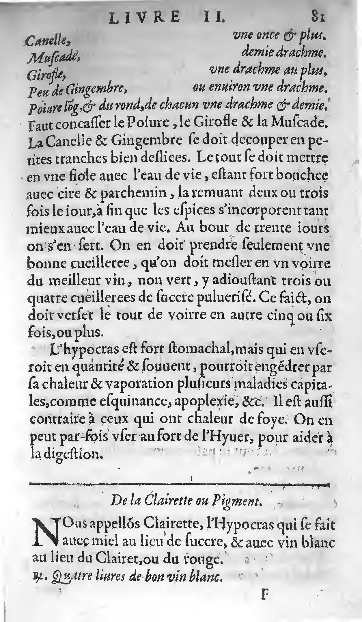 1607 - Étienne Servain et Jean Antoine Huguetan - Trésor de santé ou ménage de la vie humaine - BIU Santé