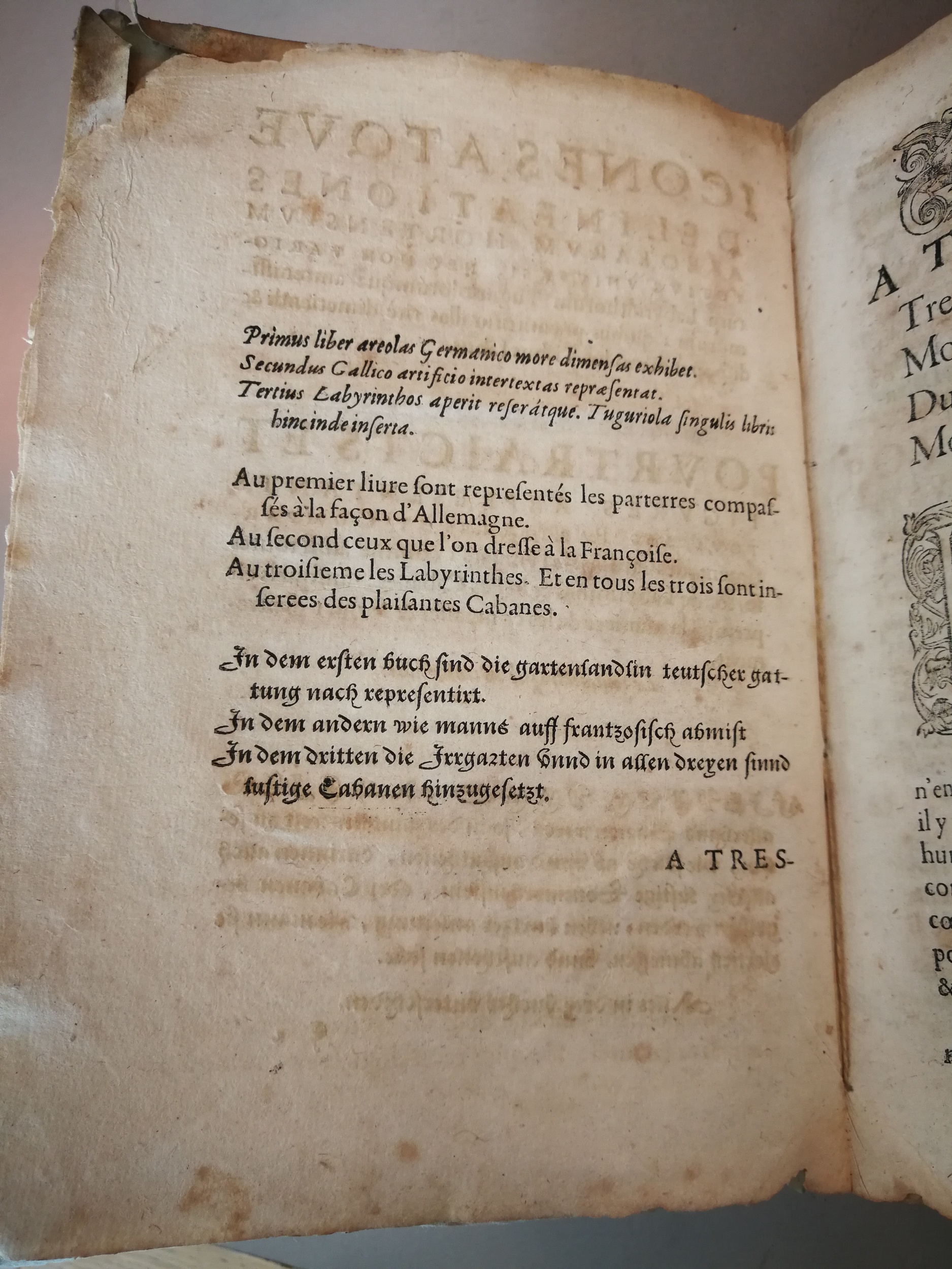 1629 - Étienne Gamonet - Trésor des parterres de l’univers - BM Marseille