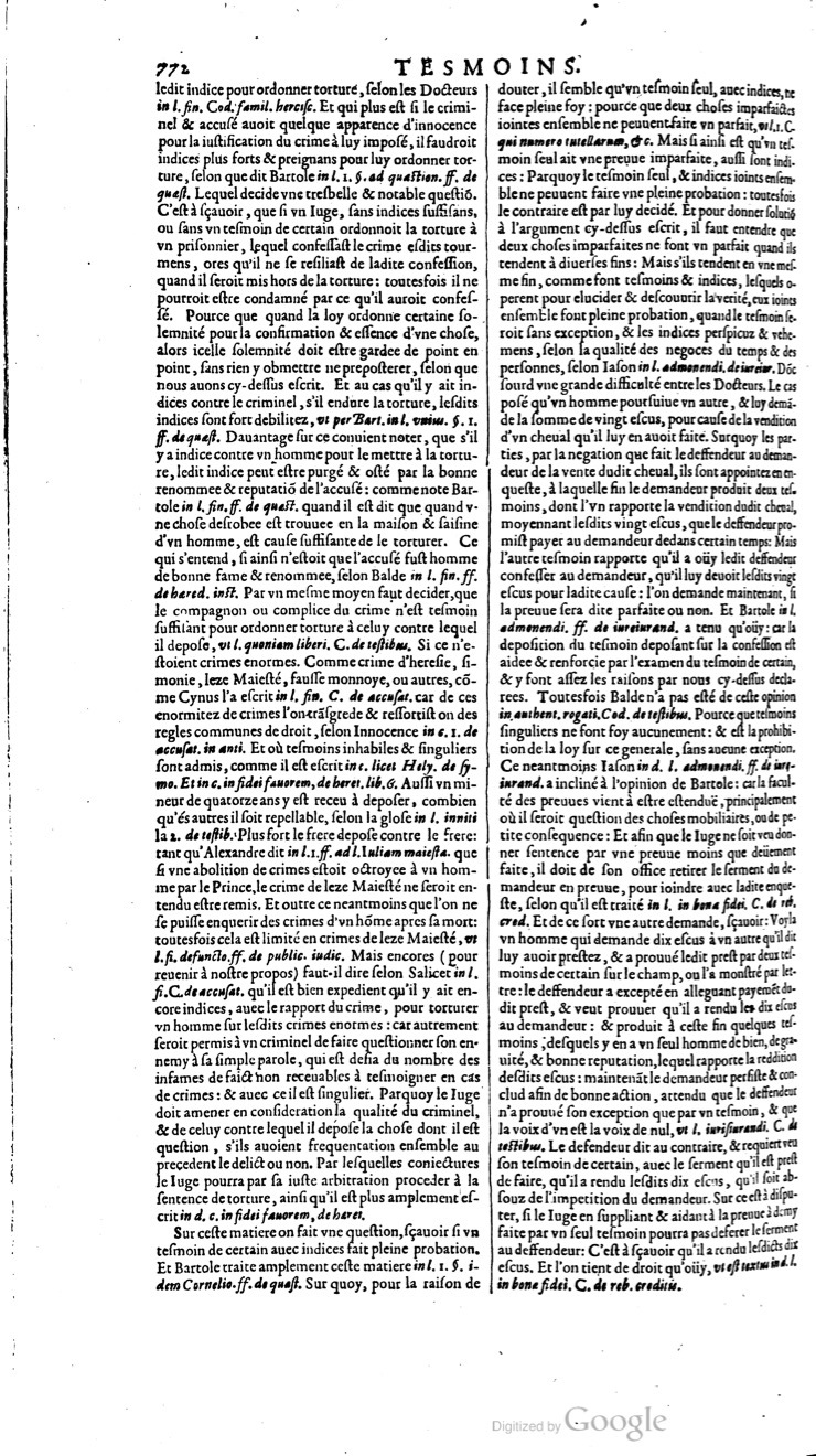 1629 - Veuve Nicolas Buon - Trésor du droit français (21754 T. 3) - BM Lyon