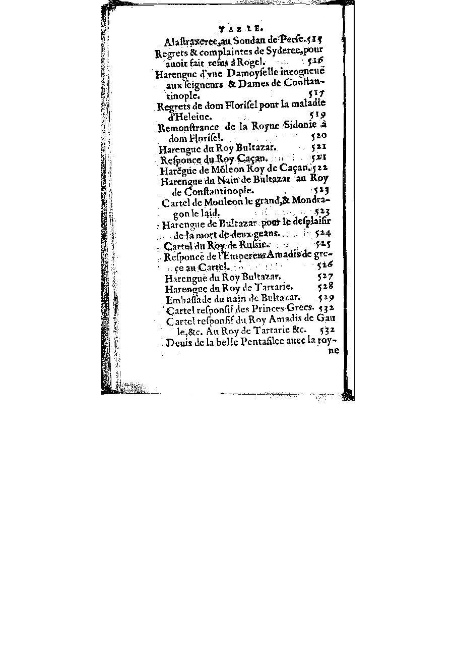 1572 - Veuve Gabriel Cotier - Trésor des Amadis - BM Lyon