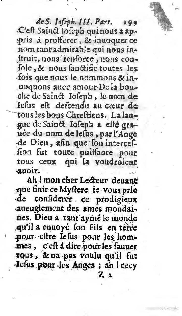 1646 - Jean Piot - Trésor inestimable de Saint-Joseph - BNC Rome