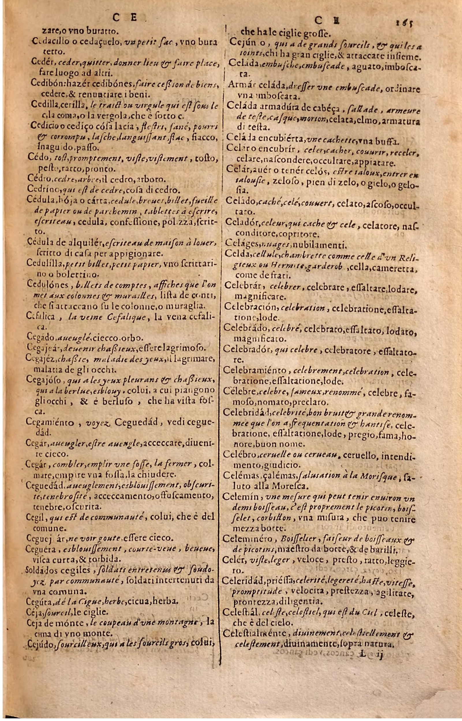 1627 - Jacques Crespin - Trésor des trois langues - Regensburg