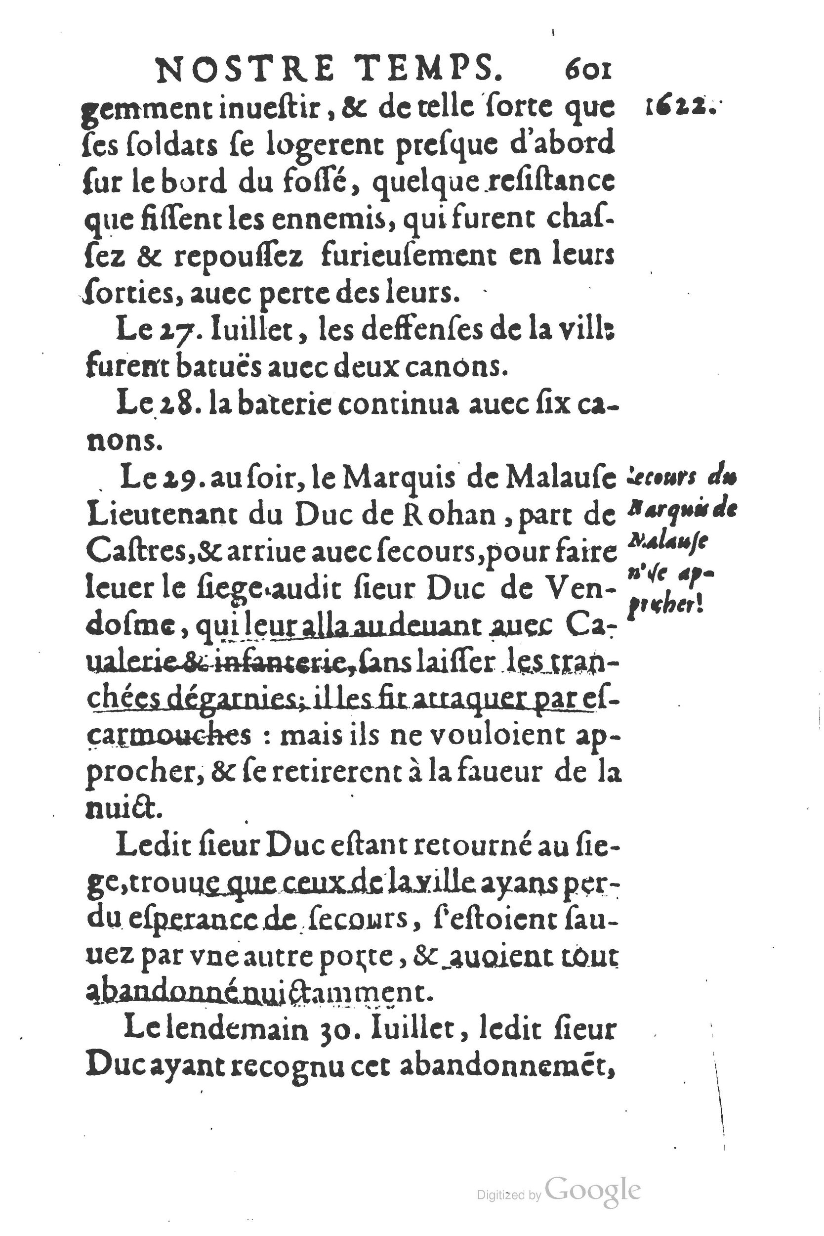 1626 - Joseph Bouillerot - Trésor de l’histoire générale de notre temps - BSB Munich
