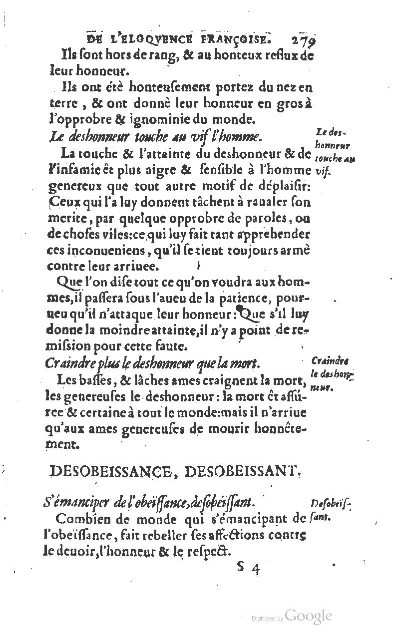 1610 - Louis Coste - Trésor de l’éloquence française (Seconde partie) - BM Lyon