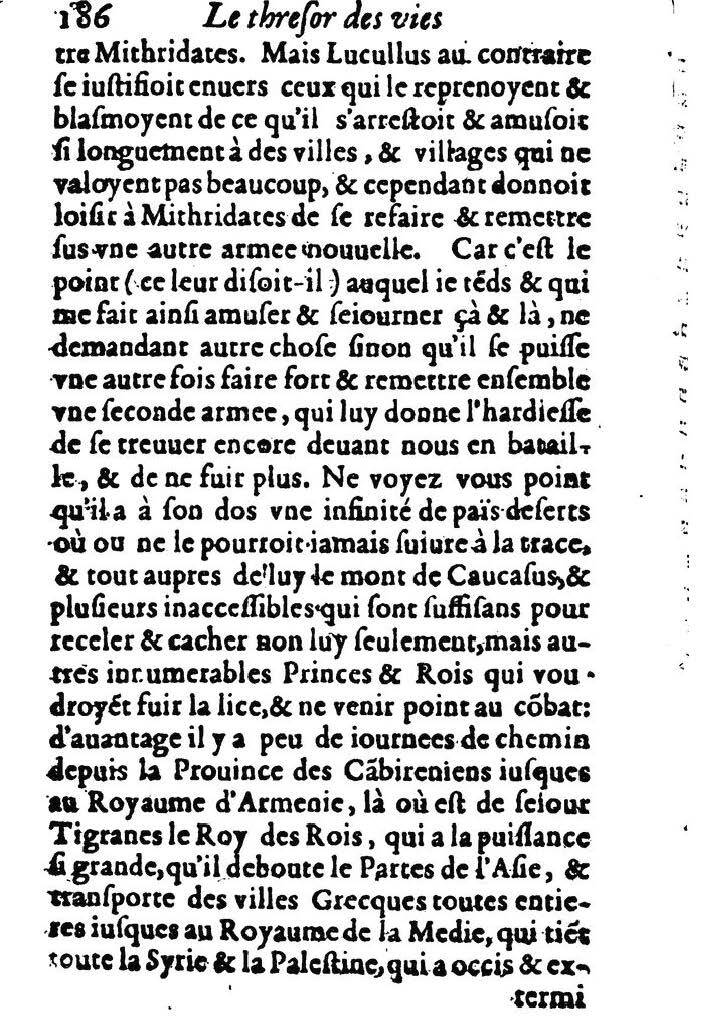 1611 - Pierre Rigaud - Trésor des vies de Plutarque - BM Lyon