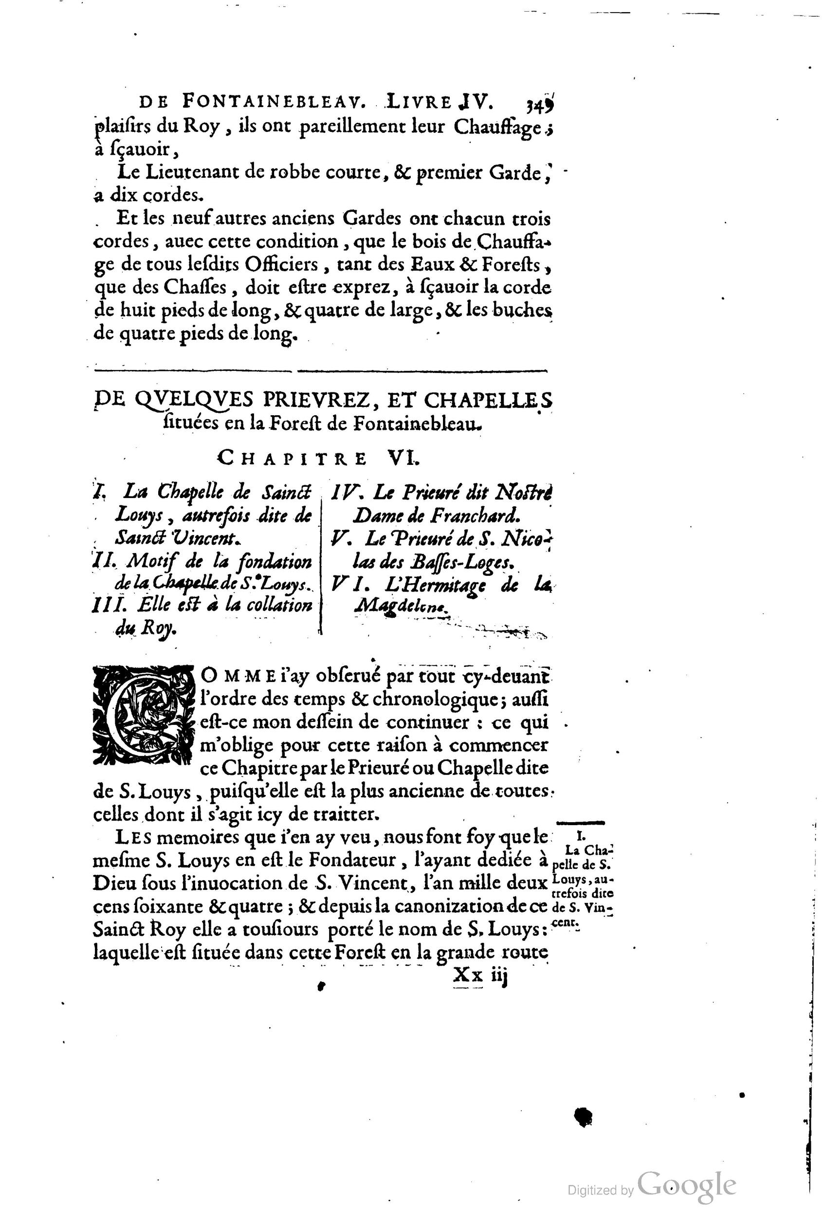 1642 - Sébastien Cramoisy - Trésor des merveilles de la maison royale de Fontainebleau - BM Lyon