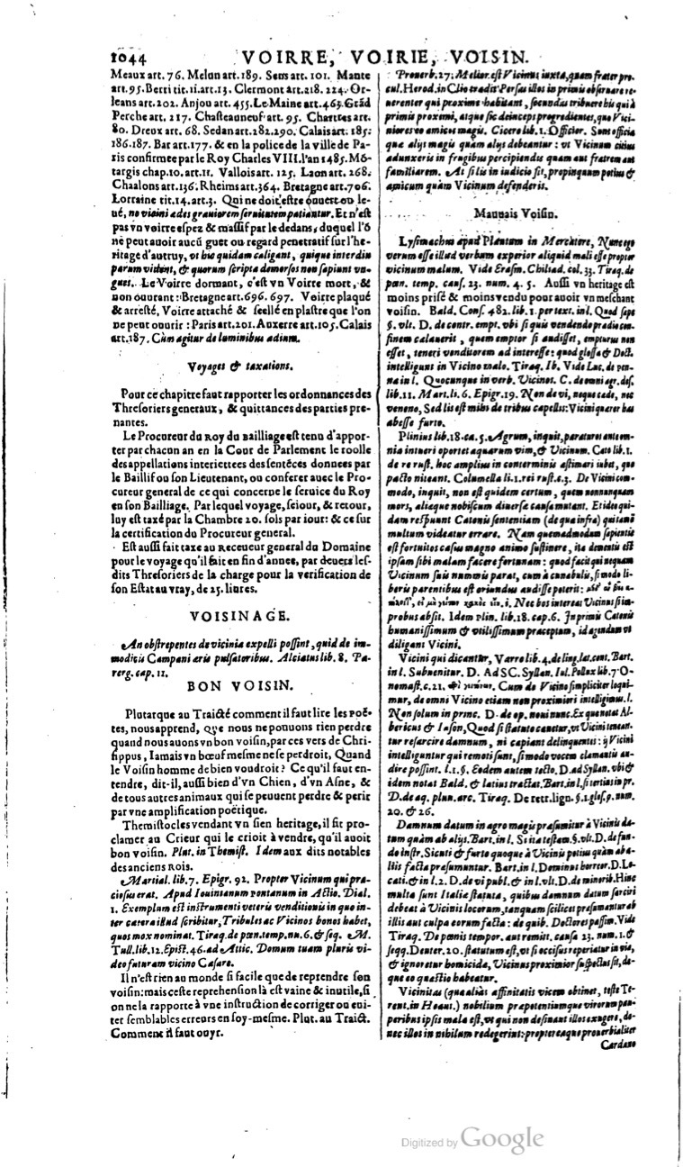 1629 - Veuve Nicolas Buon - Trésor du droit français (21754 T. 3) - BM Lyon