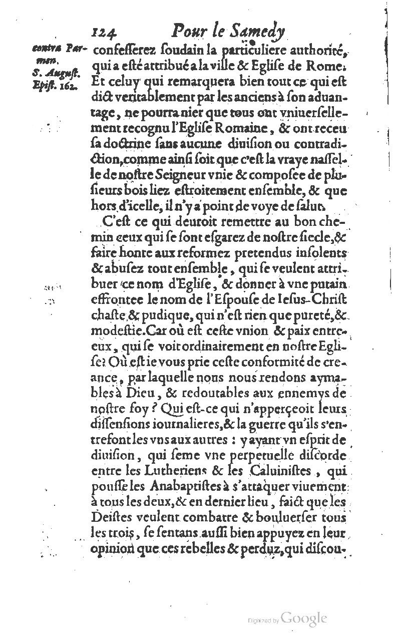1607 - Nicolas Du Fossé - Trésor quadragésimal - T 01 - BM Lyon