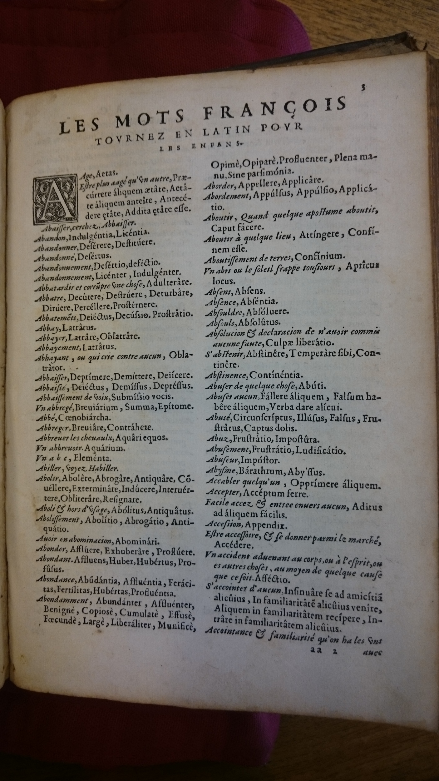 1564 - Henri Hylaire et Louis Cloquemin - Trésor des mots et traits français - BM Lyon