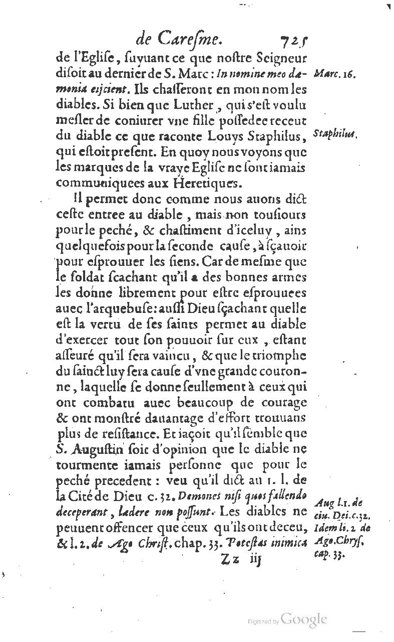 1607 - Nicolas Du Fossé - Trésor quadragésimal - T 01 - BM Lyon