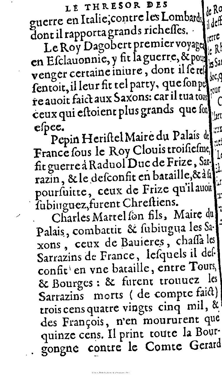 1603 - Galiot Corrozet - Trésor des histoires de France - Michigan