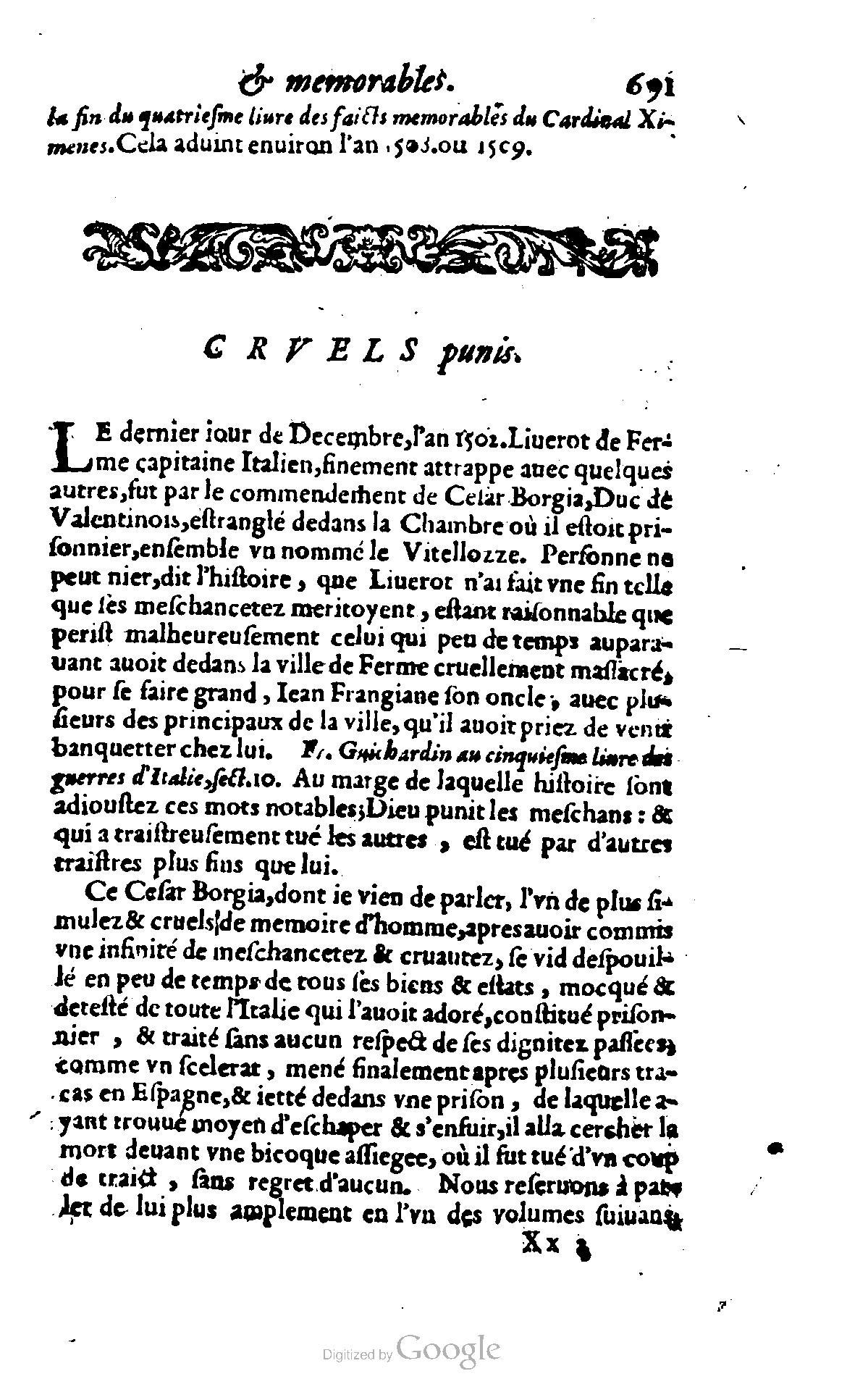 1620 - Samuel Crespin - Trésor d’histoires admirables et mémorables - BCU Lausanne 1620 - Samuel Crespin - Trésor d’histoires admirables et mémorables - BCU Lausanne