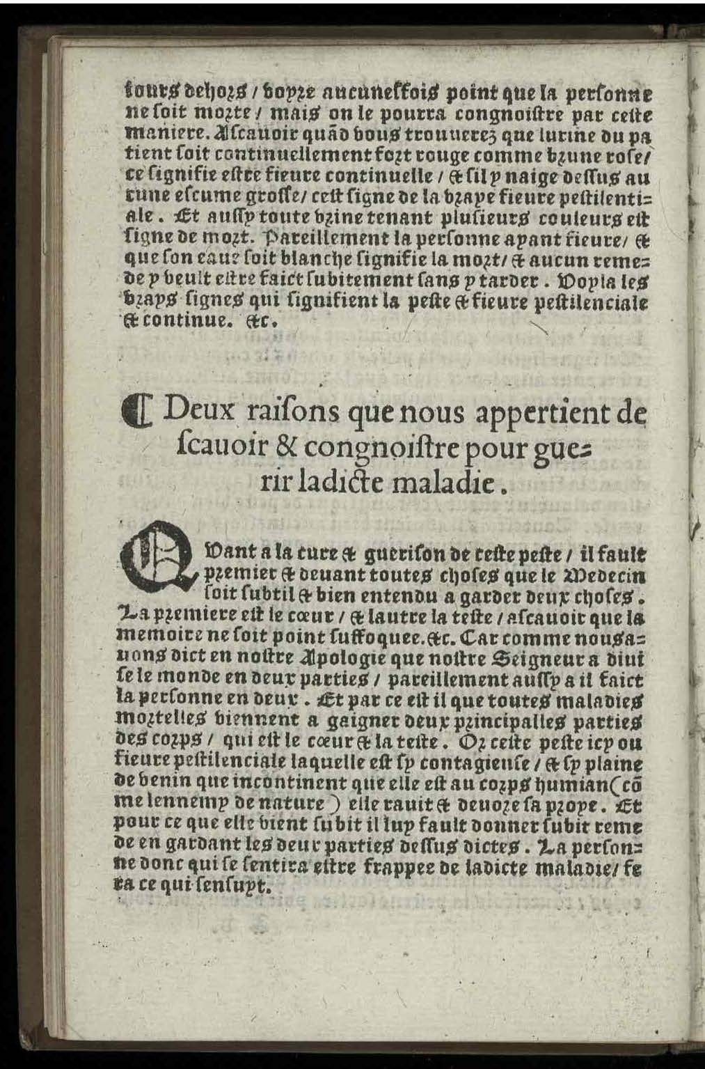 1544 - Josse Lambert - Trésor du remède préservatif et guérison de la peste - UGent