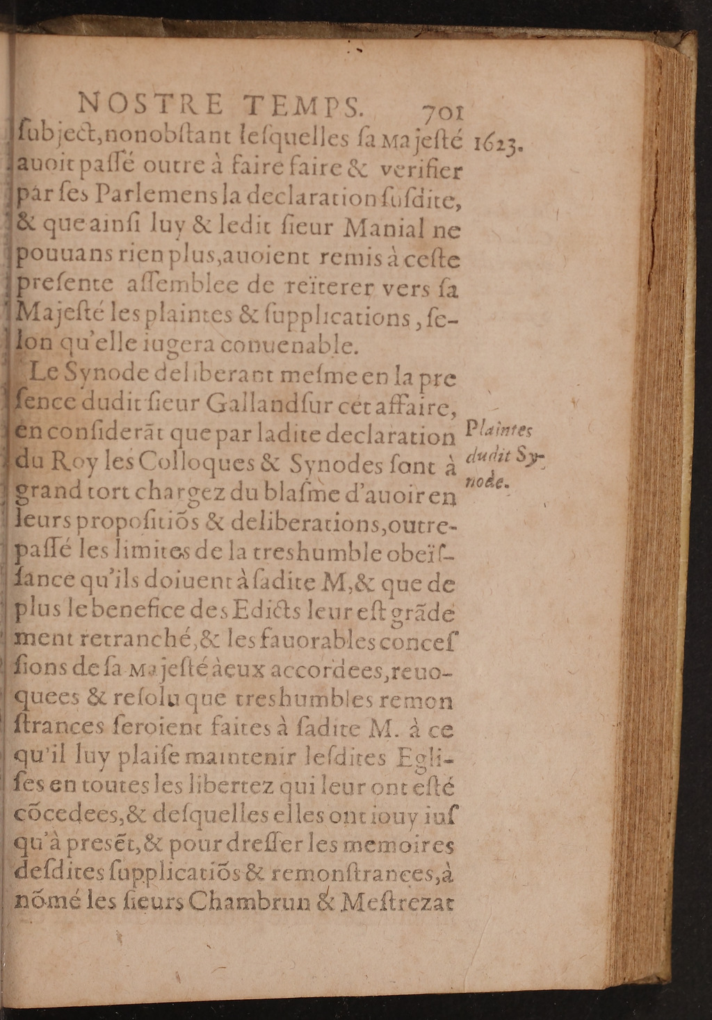 1626 - Joseph Bouillerot - Trésor de l’histoire générale de notre temps - BnF Arsenal