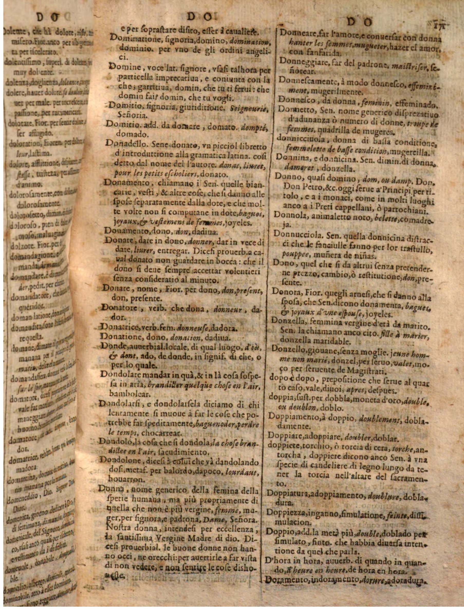 1644 - Jacques Crespin - Trésor des trois langues - Passau 1644 - Jacques Crespin - Trésor des trois langues - Passau