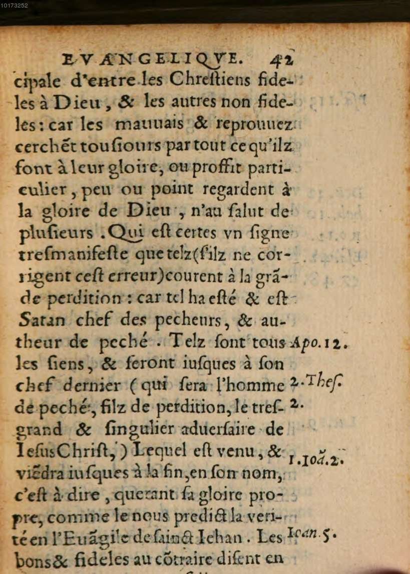 1548 - René Avril et Vivant Gaulterot - Perle précieuse évangélique et Trésor divin - BSB Munich 1548 - René Avril et Vivant Gaulterot - Perle précieuse évangélique et Trésor divin - BSB Munich