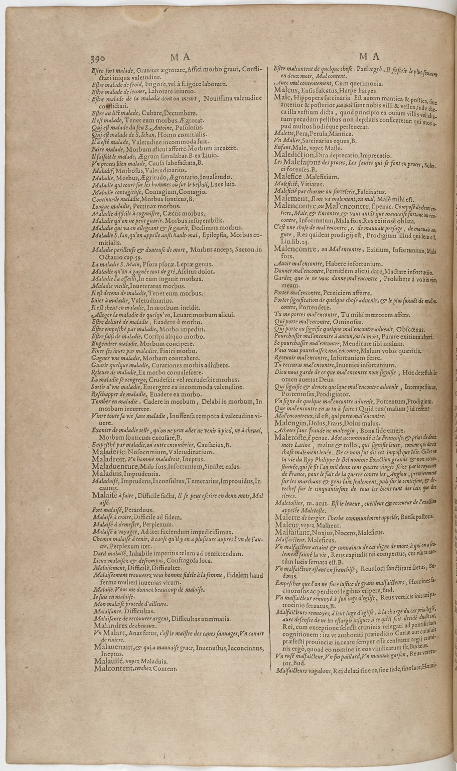 1606 - David Douceur - Trésor de la langue française - BnF