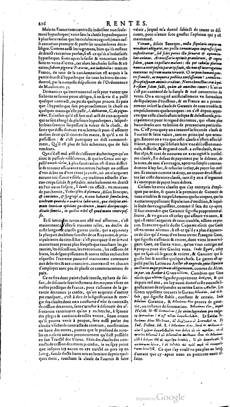 1629 - Veuve Nicolas Buon - Trésor du droit français (21754 T. 3) - BM Lyon