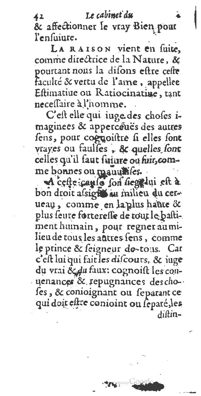 1615 - François Le Fèvre - Cabinet du vrai trésor - BCU Lausanne