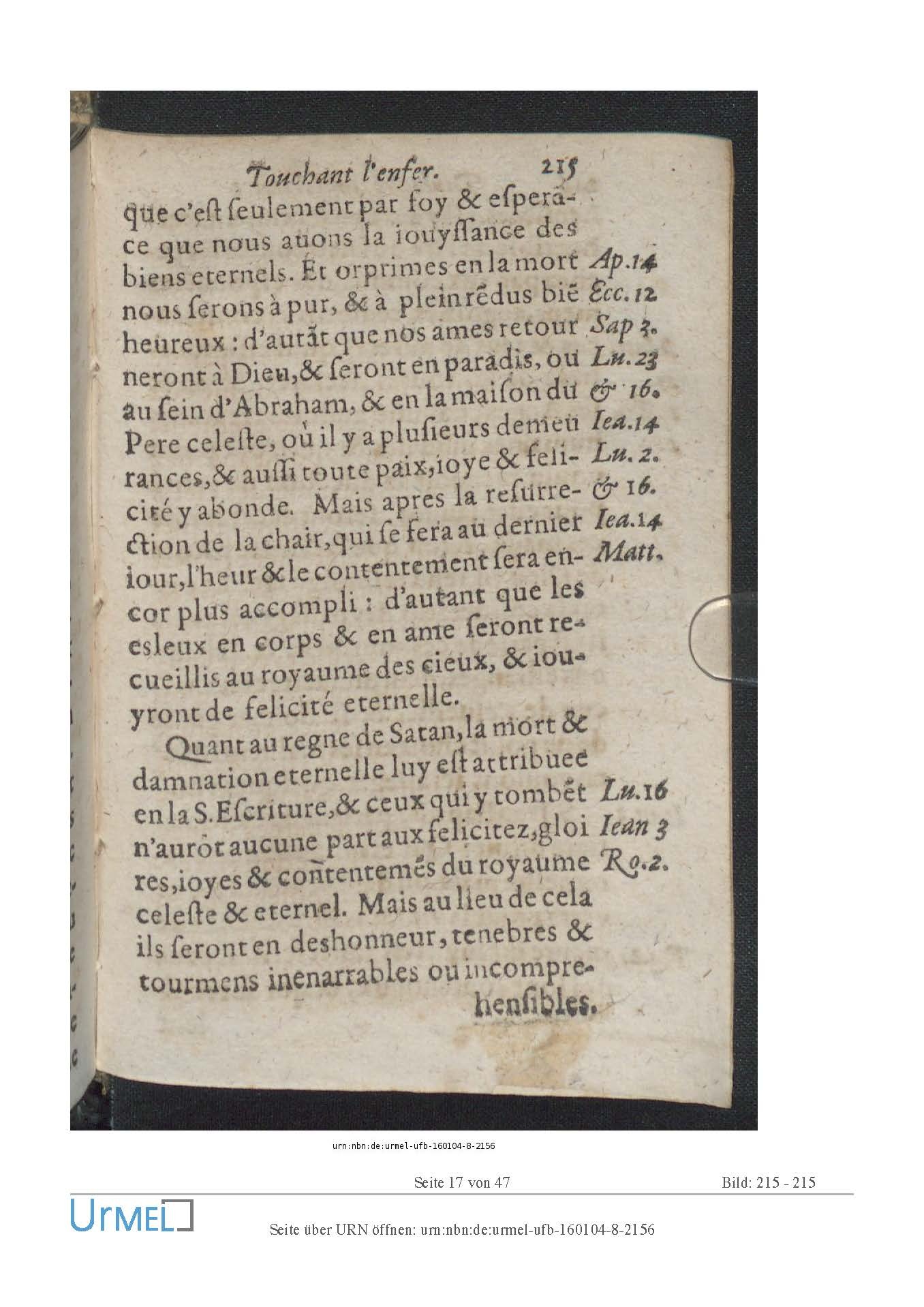 1614 - Jacques Flamand - Trésor spirituel qui contient des consolations - Universität Erfurt