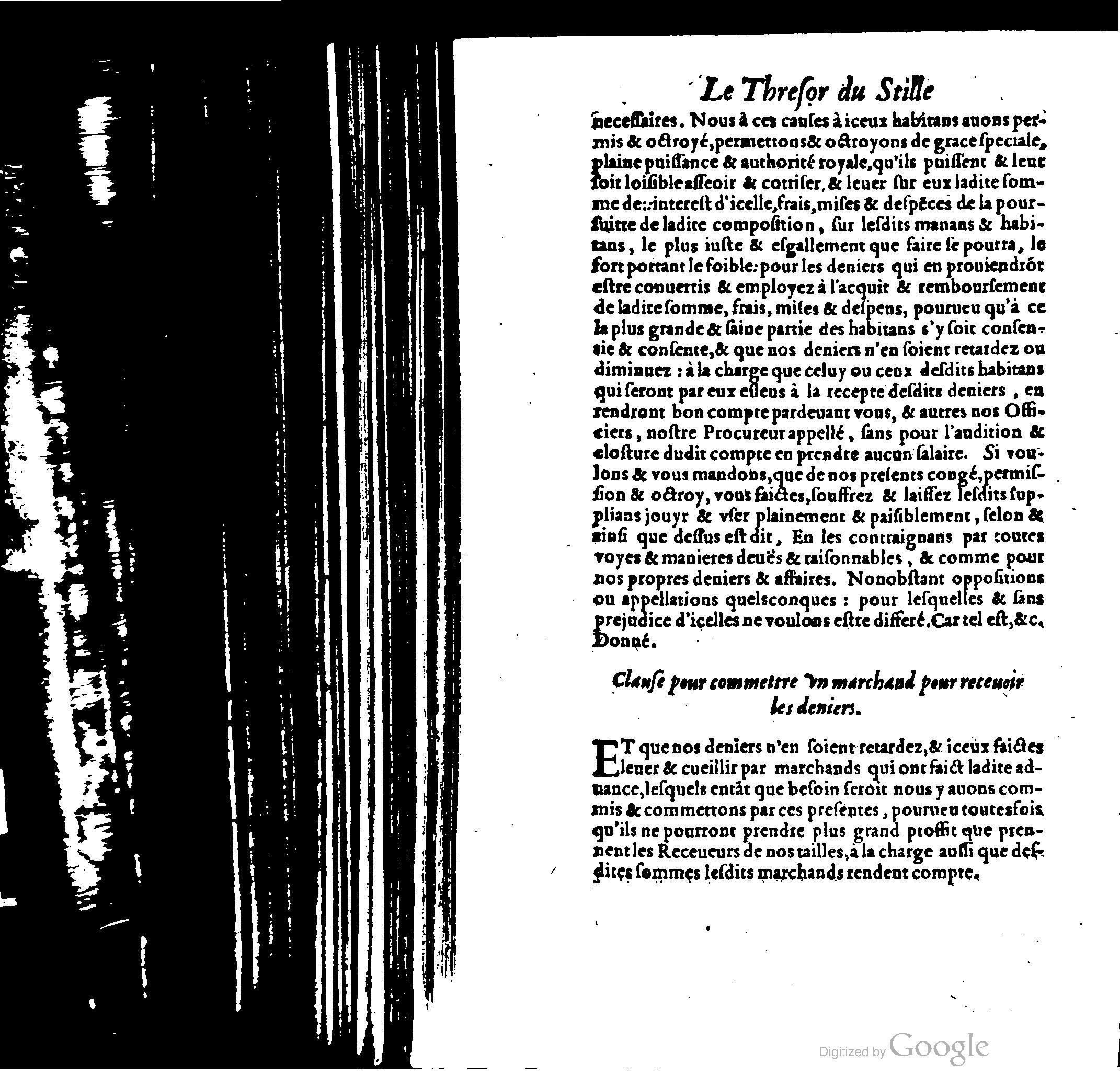 1614 - Jean Richer - Trésor du nouveau style et protocole de la chancellerie de France - BSB Munich