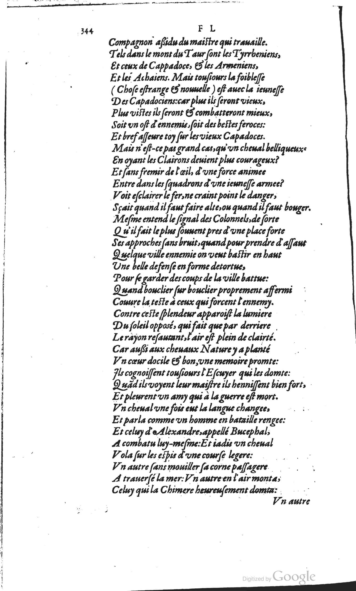 1585 - Barthélemy Honorat - Bibliothèques françaises - BSB Munich