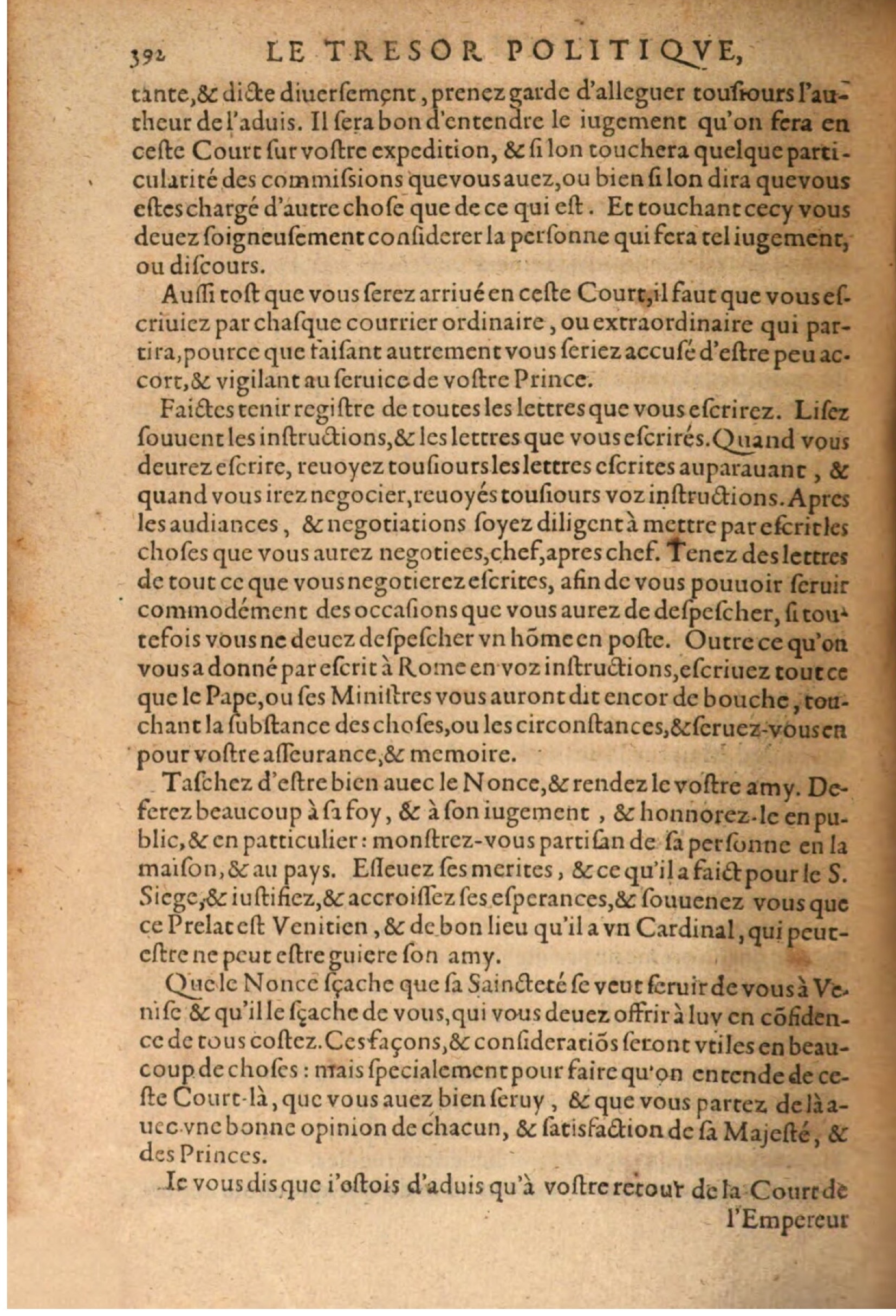 1608 - Pierre Chevalier - Trésor politique - BSB Munich