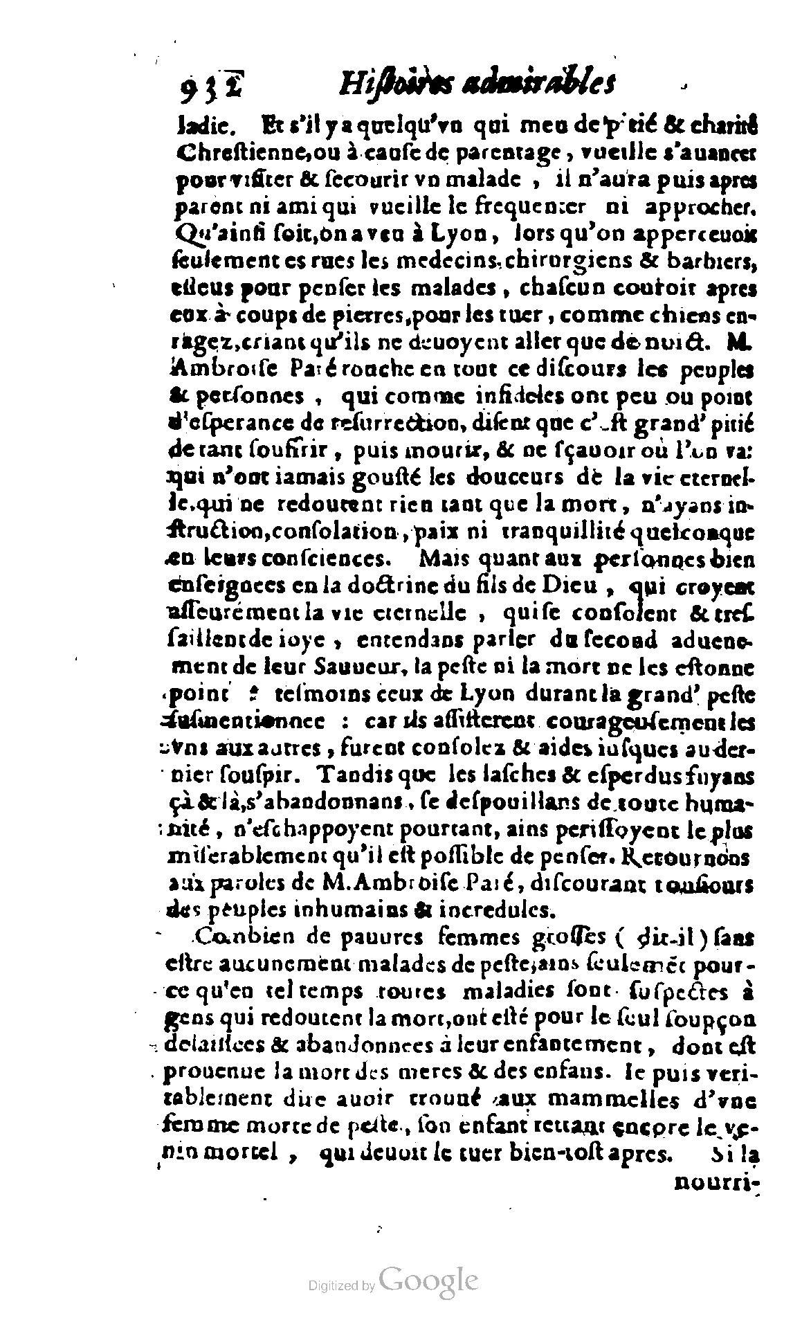 1620 - Samuel Crespin - Trésor d’histoires admirables et mémorables - BCU Lausanne