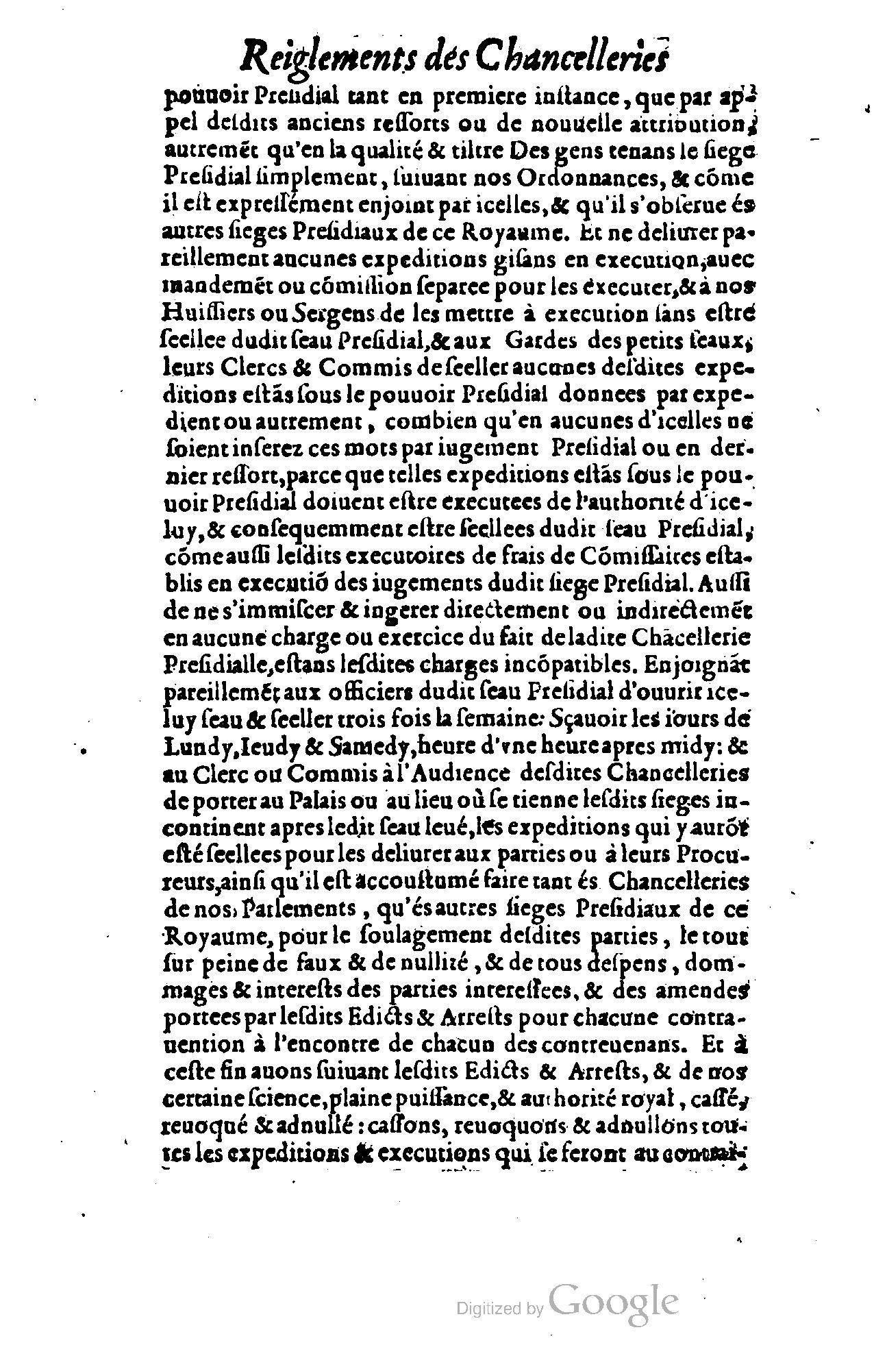 1614 - Jean Richer - Trésor du nouveau style et protocole de la chancellerie de France - BSB Munich