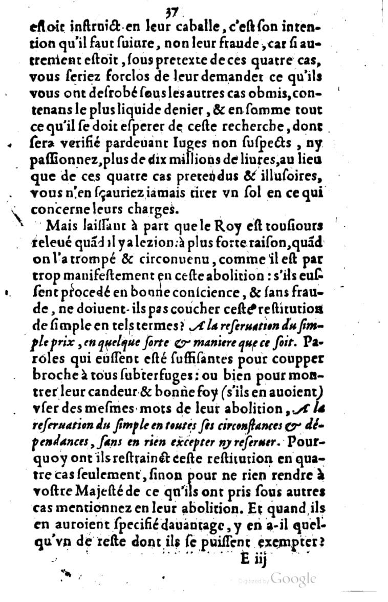1615 - s.n. 2 - Trésor des trésors de France - BM Lyon
