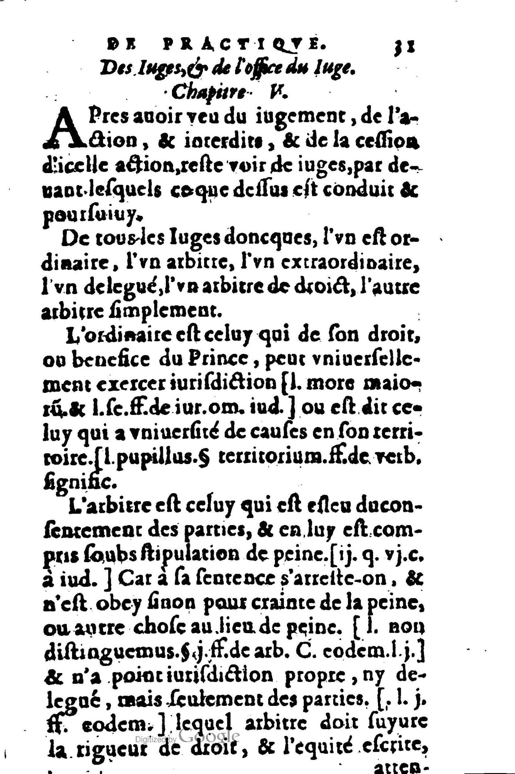 1605 - Pierre Rigaud - Trésor de pratique pour les juges - BM Lyon 1605 - Pierre Rigaud - Trésor de pratique pour les juges - BM Lyon