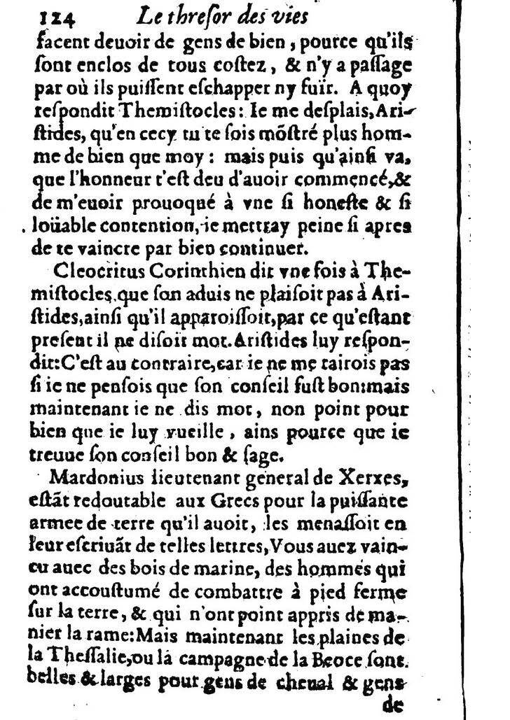 1611 - Pierre Rigaud - Trésor des vies de Plutarque - BM Lyon