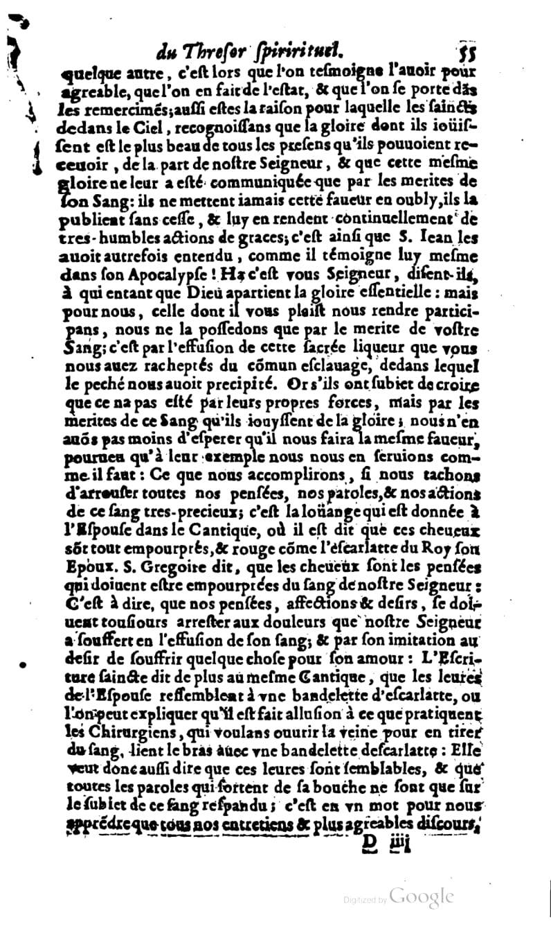 1637 - s.n. - Trésor spirituel des âmes religieuses - BM Lyon