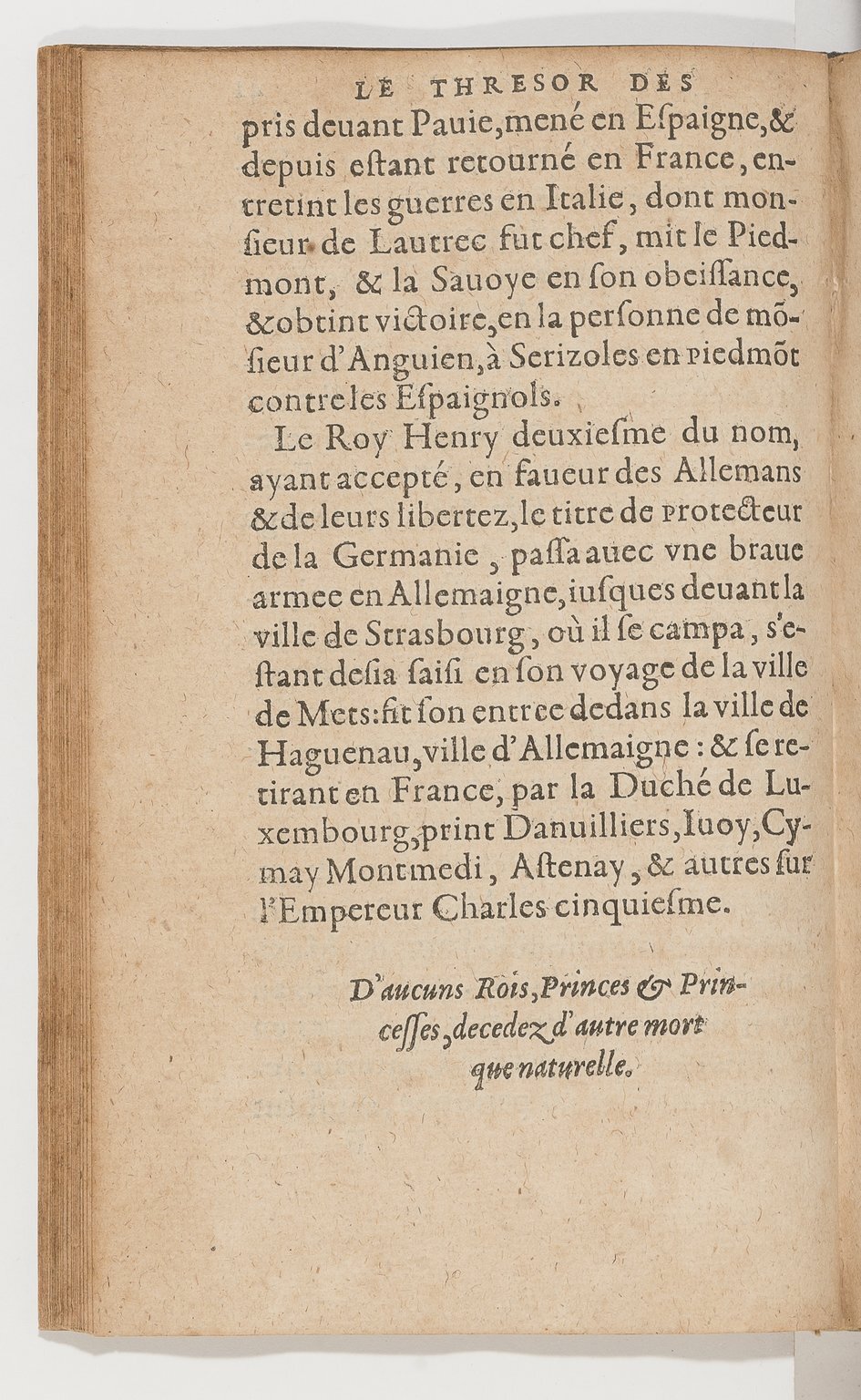 1583 - Galiot Corrozet - Trésor des histoires de France - BnF