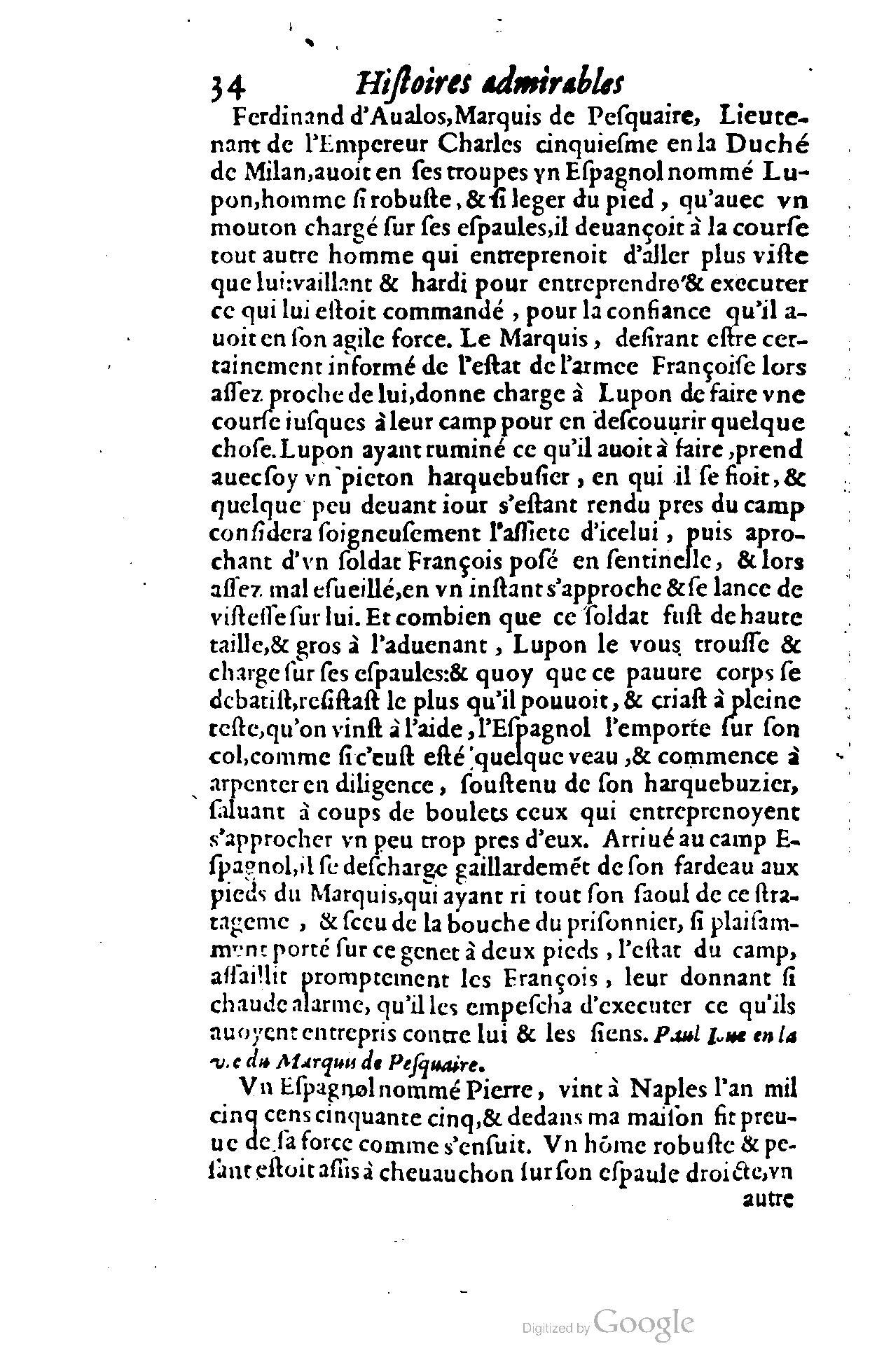 1620 - Samuel Crespin - Trésor d’histoires admirables et mémorables - BCU Lausanne