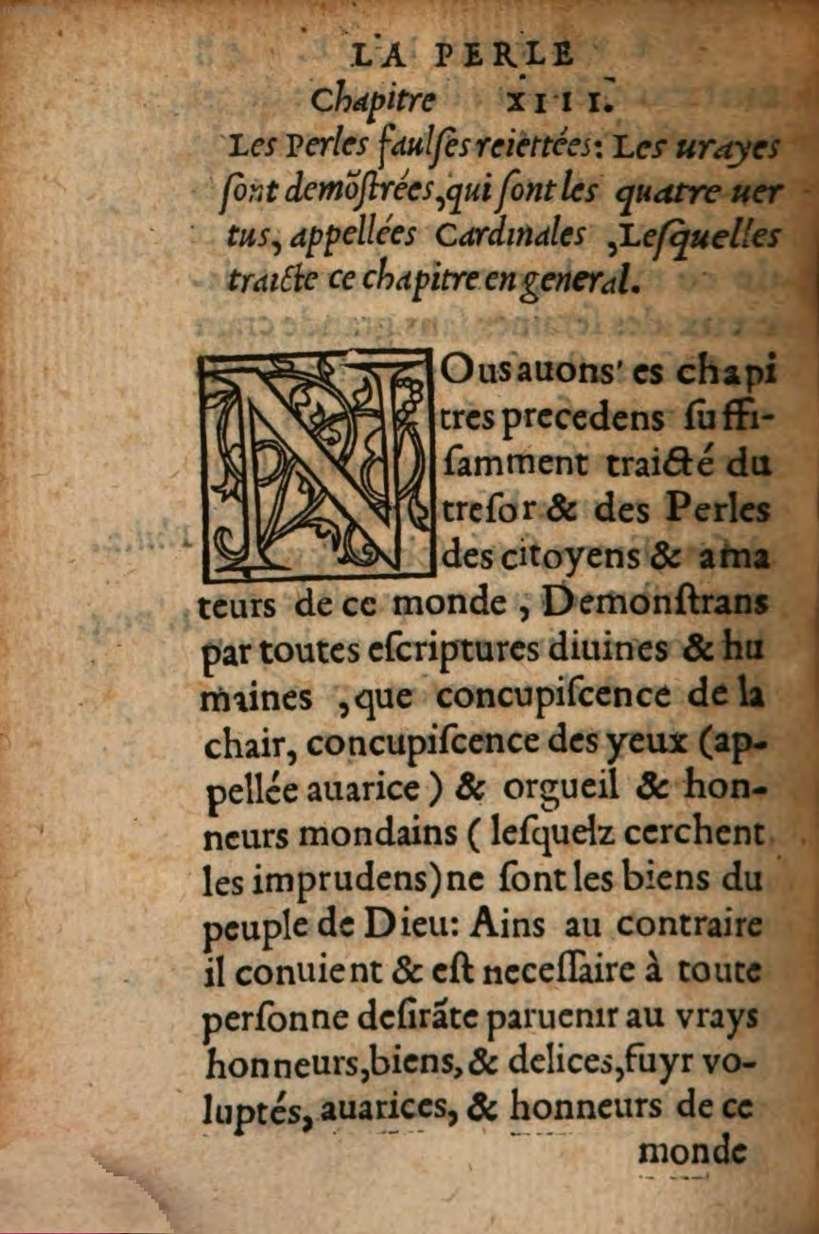 1548 - René Avril et Vivant Gaulterot - Perle précieuse évangélique et Trésor divin - BSB Munich