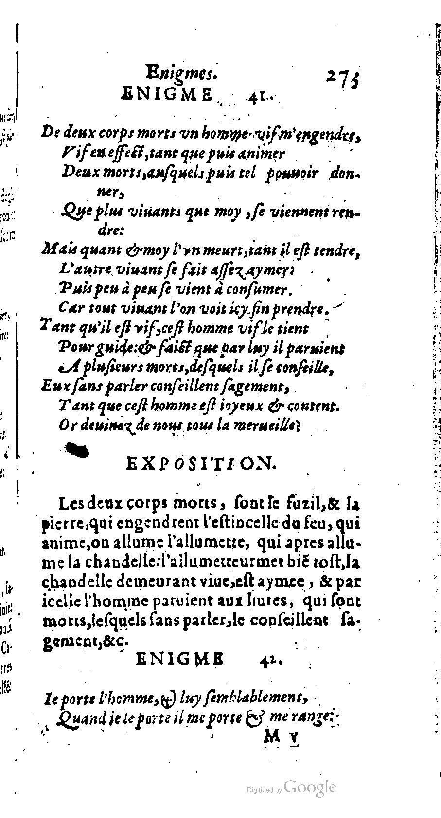 1611 - Romain de Beauvais - Trésor des récréations - BM Lyon 1611 - Romain de Beauvais - Trésor des récréations - BM Lyon