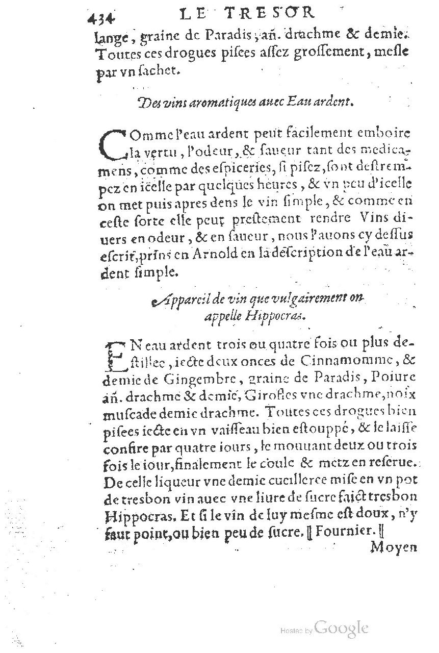 1557 - Antoine Vincent - Trésor d’Evonyme Philiatre - UC Madrid